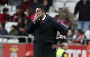 Rui Vitoria lors du nul 2-2 de Benfica face à Portimonense